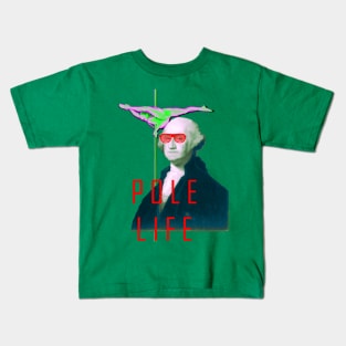 Pole is Life, Murica Kids T-Shirt